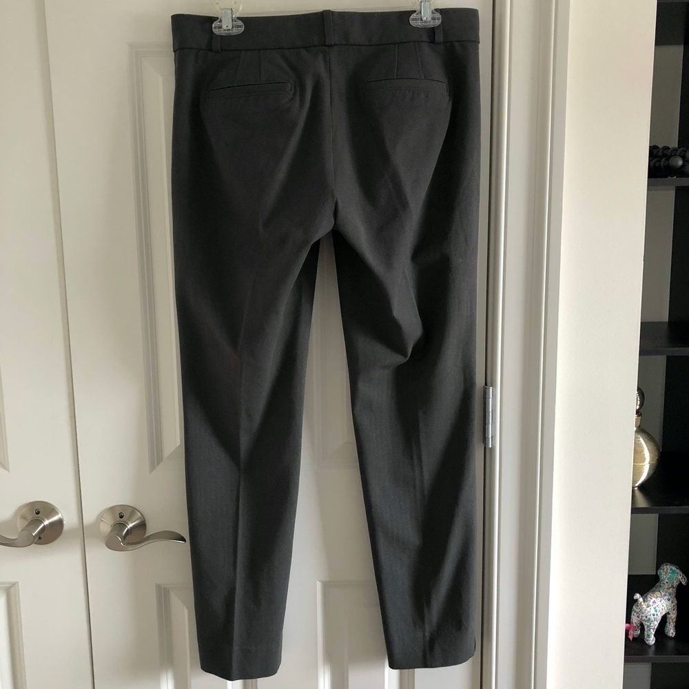 Banana Republic Sloan Fit Trouser Office Pants In Grey Size 6 - Picture 4 of 8